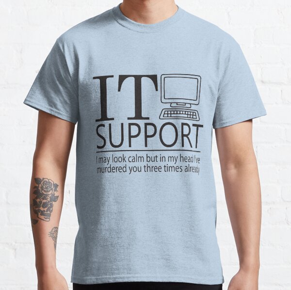 Item preview, IT Support Designs designed and sold by DistractedNerds.