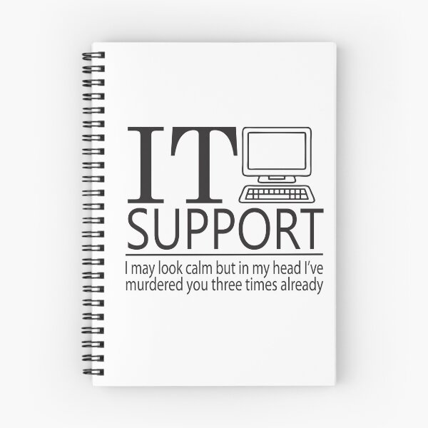 Item preview, IT Support Designs designed and sold by DistractedNerds.