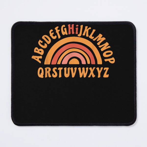 Item preview, HI Alphabet Groovy Back To School Pre K Kindergarten designed and sold by LisaVerbeeck.