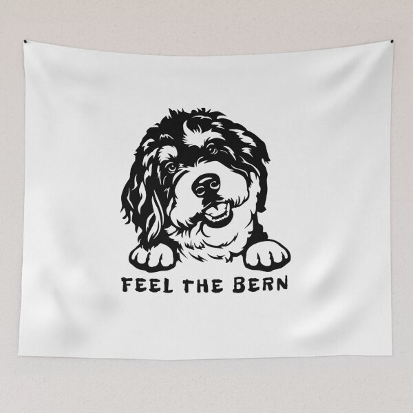 Item preview, Bernedoodle Feel The Bern designed and sold by GotoGirl.