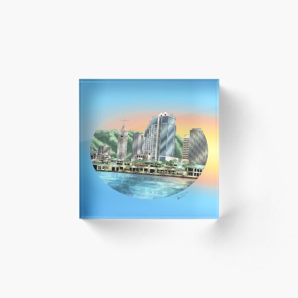 Honolulu Acrylic Block