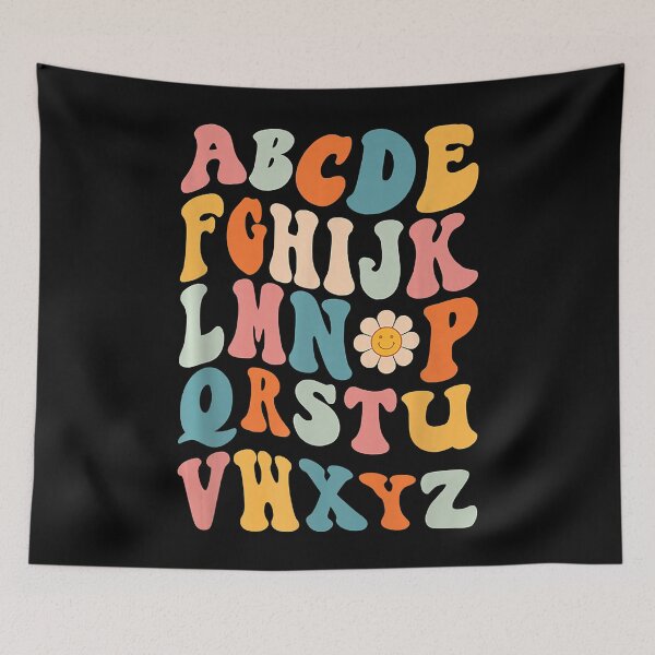 Aperçu de l'œuvre Kindergarten Hi Alphabet Back To School Teachers créée et vendue par LisaVerbeeck.