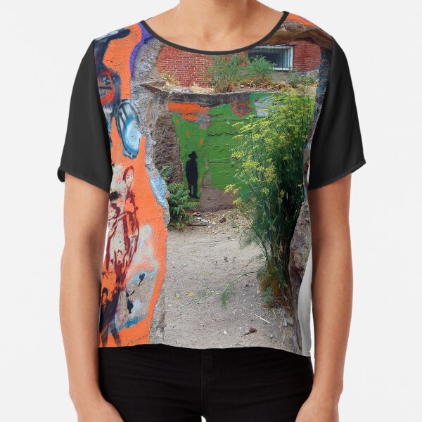Hole in the Wall Chiffon Top