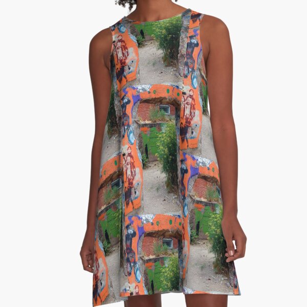 Hole in the Wall A-Line Dress