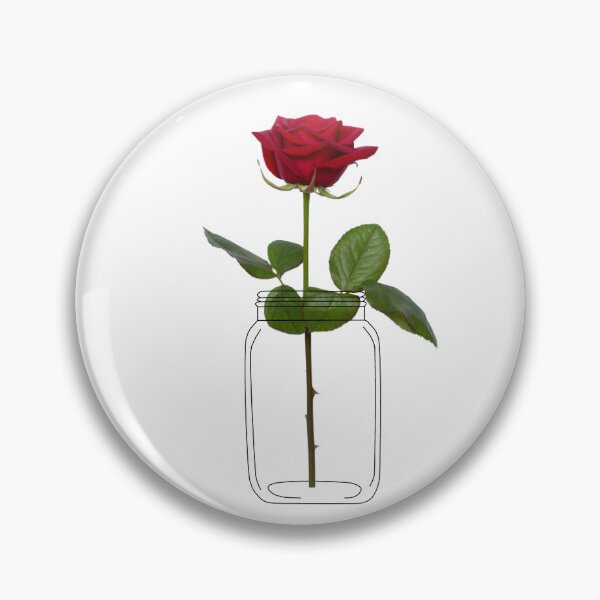 Item preview, Flowers In Mason Jar Pattern designed and sold by brendanre.
