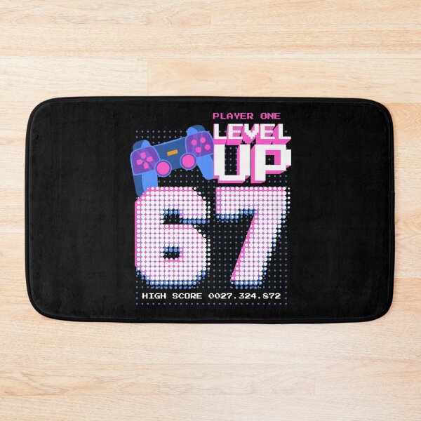 Item preview, Player One Level Up 67 designed and sold by patternprint1.
