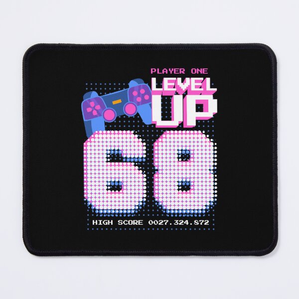 Item preview, Player One Level Up 68 designed and sold by patternprint1.