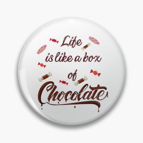 Item preview, Life is like a box of chocolate -funny and lovely  designed and sold by Happiness-pills.