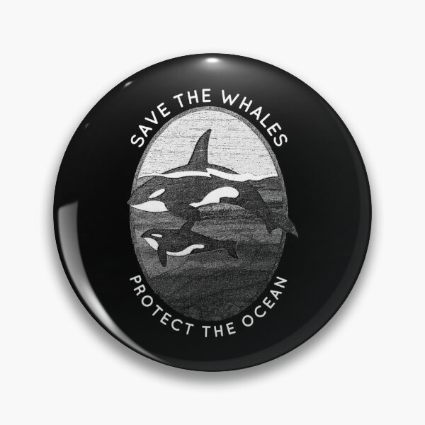 Item preview, Save The Whales Protect The Ocean Orca Killer Whales designed and sold by NaokiMitawa.