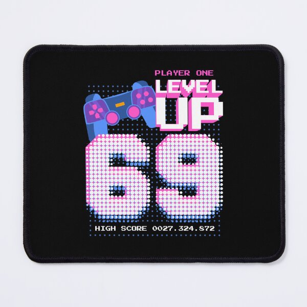 Item preview, Player One Level Up 69 designed and sold by patternprint1.