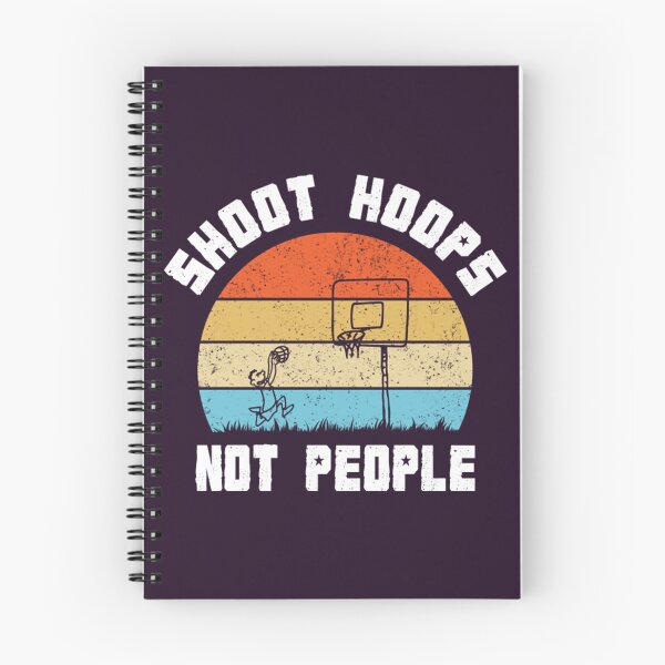 Item preview, Shoot Hoops Not People vintage retro sunset designed and sold by NaokiMitawa.