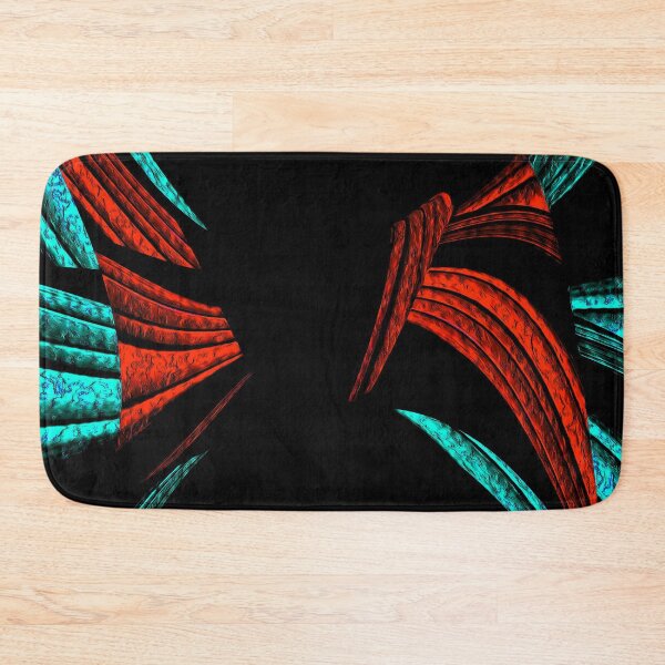 Item preview, Red and Turquoise Bow designed and sold by fatenanwar.