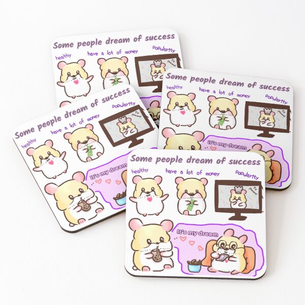 Item preview, Hamster | Hamster Lover - It's my dream - some people dream of success designed and sold by FennyWijayaMomo.