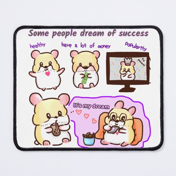 Item preview, Hamster | Hamster Lover - It's my dream - some people dream of success designed and sold by FennyWijayaMomo.