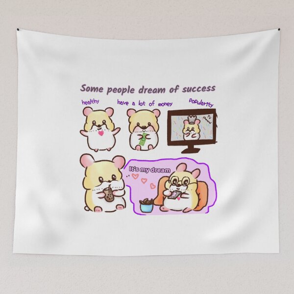Item preview, Hamster | Hamster Lover - It's my dream - some people dream of success designed and sold by FennyWijayaMomo.