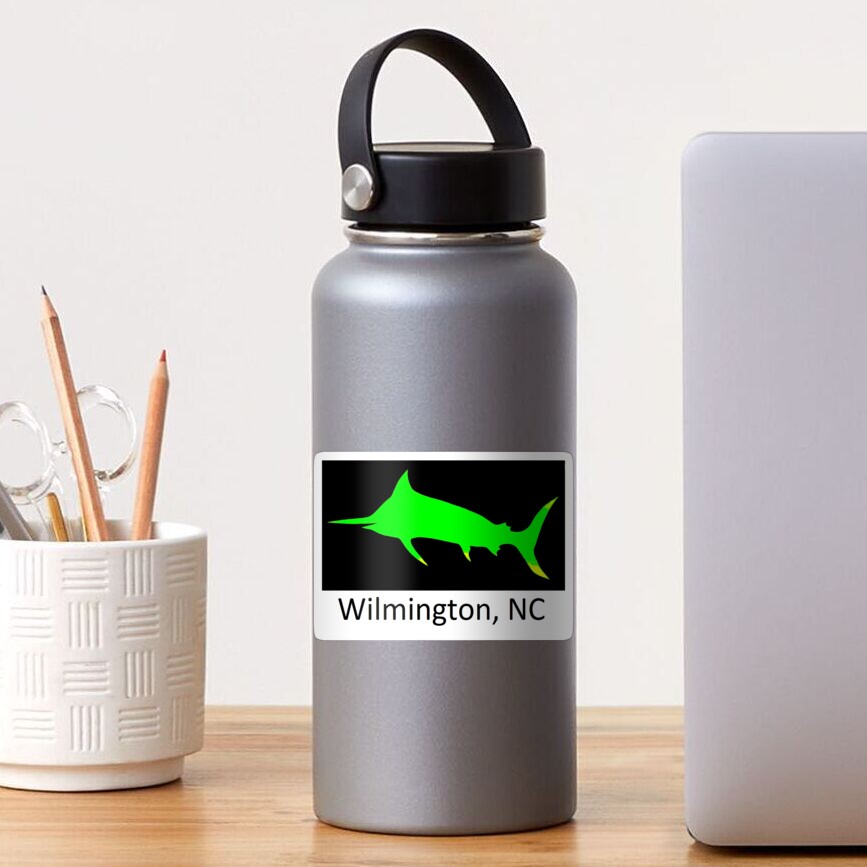 Wilmington, NC Blue Marlin Sticker