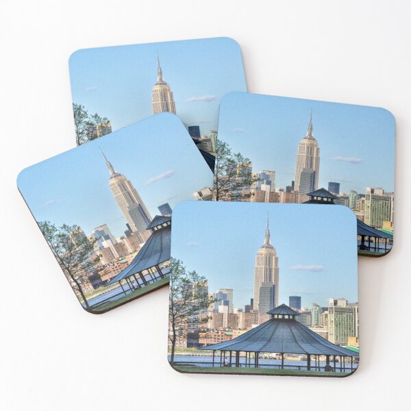 Item preview, Empire State Building from Pier A Park in Hoboken New Jersey designed and sold by Kurt Gardiner.