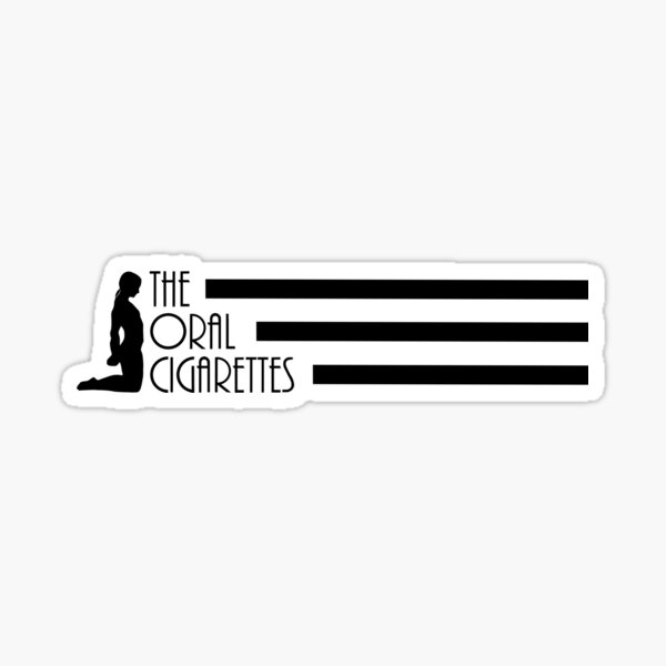 The Oral Cigarettes Stickers For Sale Redbubble