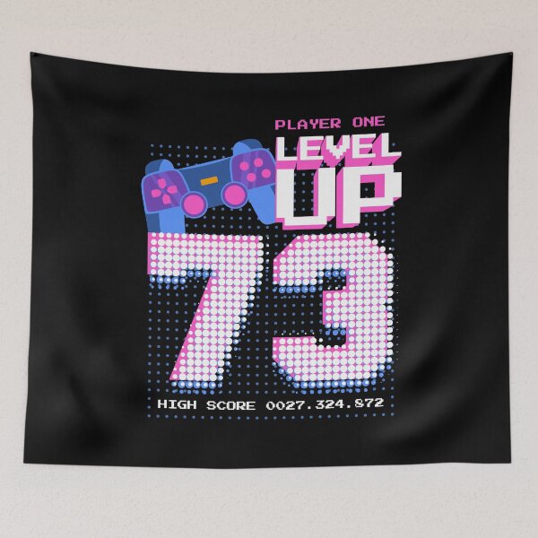 Item preview, Player One Level Up 73 designed and sold by patternprint1.