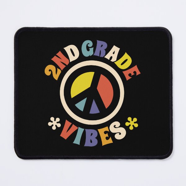 Item preview, Second Grade Vibes 2nd Grade Peace Sign Back To School designed and sold by pixeljamz.