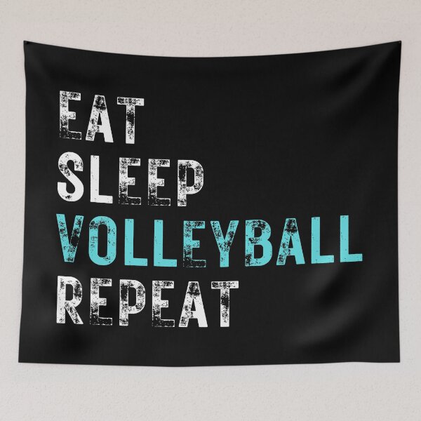 Item preview, Eat Sleep Volleyball Repeat designed and sold by NoSpecialShop.