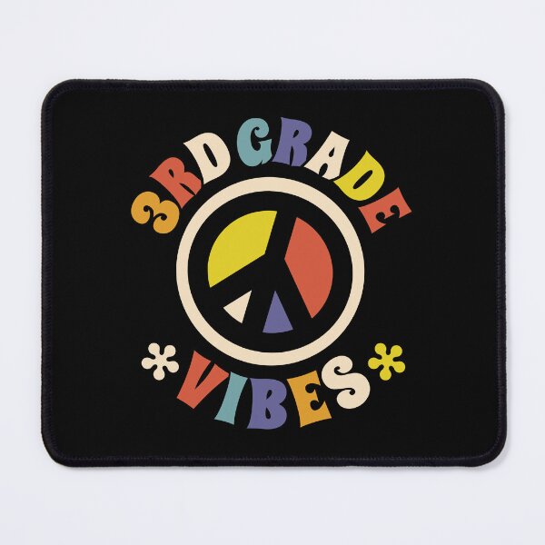 Item preview, Third Grade Vibes 3rd Grade Peace Sign Back To School designed and sold by pixeljamz.