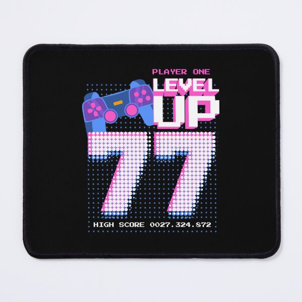 Item preview, Player One Level Up 77 designed and sold by patternprint1.