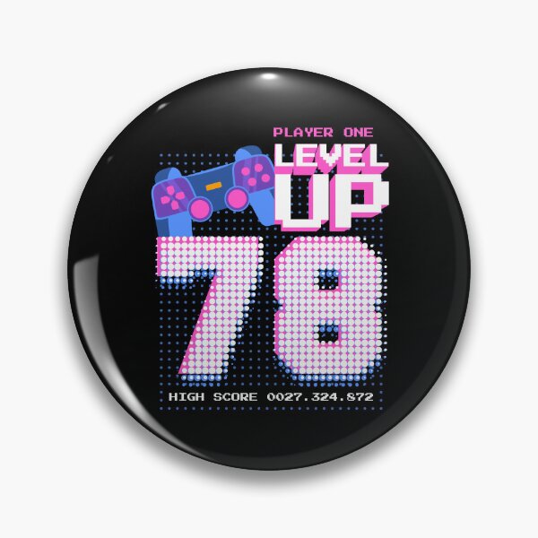Item preview, Player One Level Up 78 designed and sold by patternprint1.