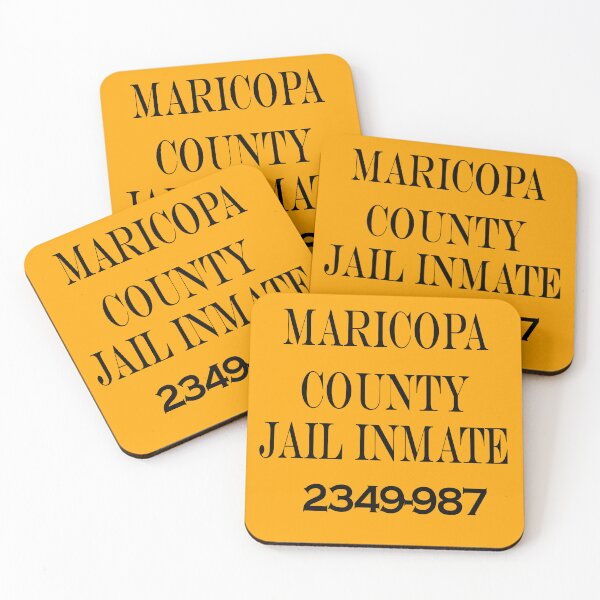 Item preview, Prison Inmate Halloween Costume Maricopa County Arizona Orange  designed and sold by TheGreedyCrypto.