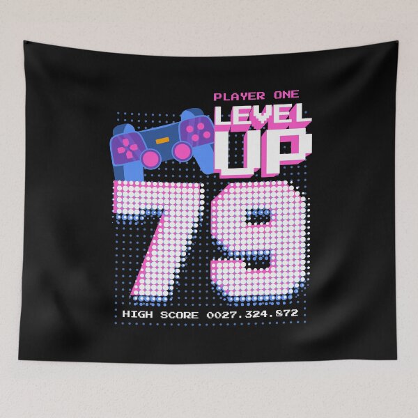 Item preview, Player One Level Up 79 designed and sold by patternprint1.
