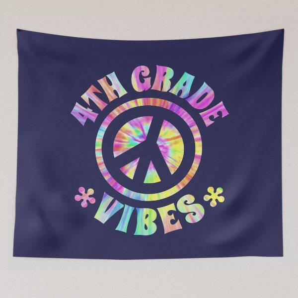 Item preview, Fourth Grade Vibes 4th Grade Tie Dye Student Teacher designed and sold by pixeljamz.
