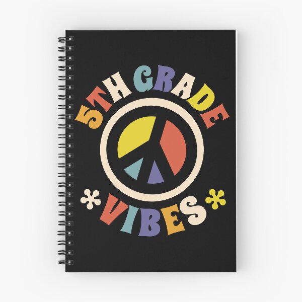 Item preview, Fifth Grade Vibes 5th Grade Peace Sign Back To School designed and sold by pixeljamz.