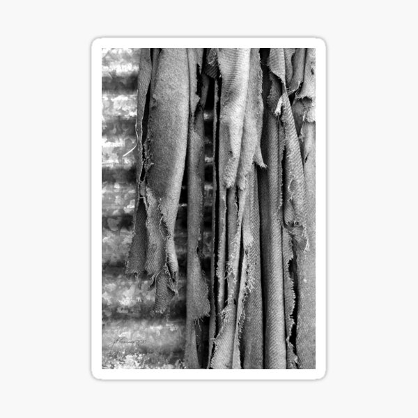 Tattered Sticker