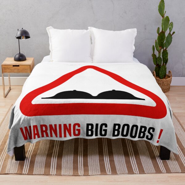 Item preview, Warning Big Boobs! designed and sold by fourretout.