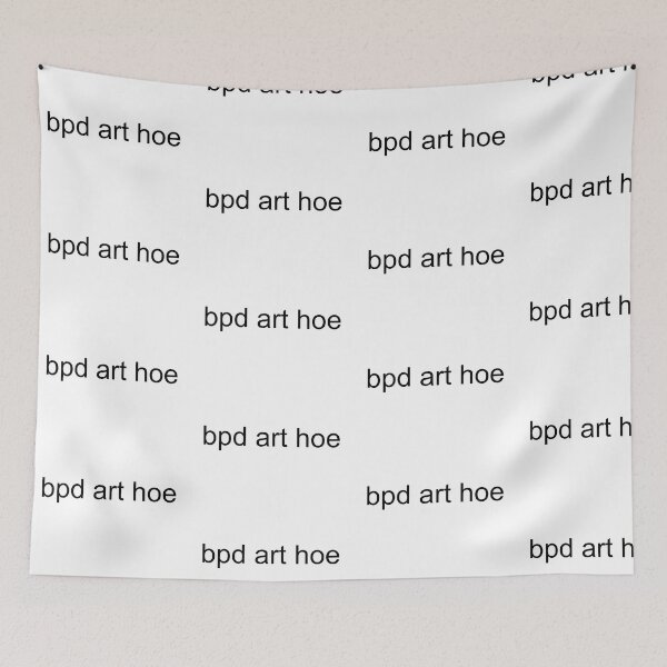 Item preview, Bpd art hoe designed and sold by zellient.