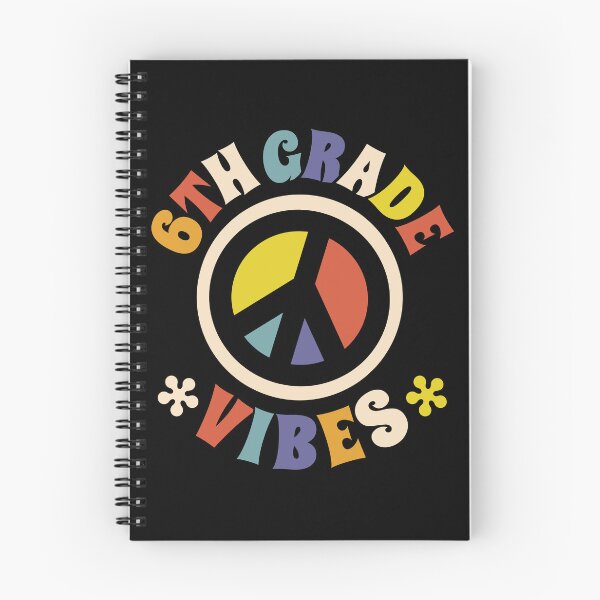 Item preview, Sixth Grade Vibes 6th Grade Peace Sign Back To School designed and sold by pixeljamz.