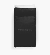Winter Is Here Duvet Cover