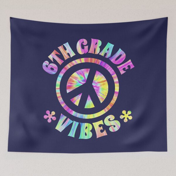 Item preview, Sixth Grade Vibes 6th Grade Tie Dye Student Teacher designed and sold by pixeljamz.