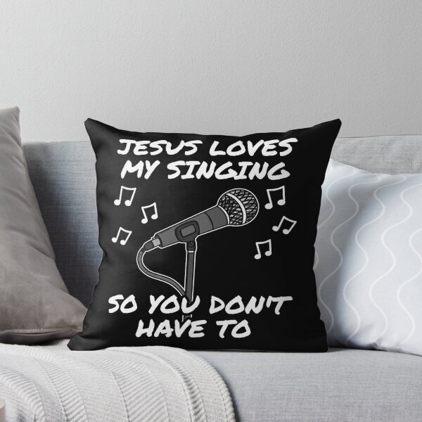Item preview, Jesus Loves My Singing Church Singer Worship Musician  designed and sold by depnerlbcaddyw1.