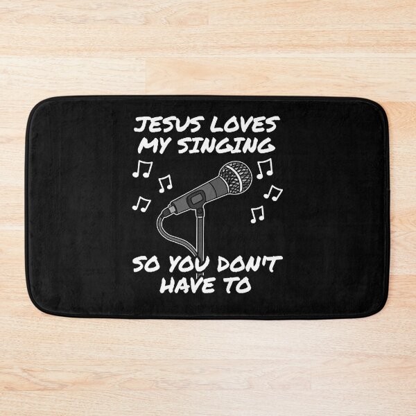 Item preview, Jesus Loves My Singing Church Singer Worship Musician  designed and sold by depnerlbcaddyw1.