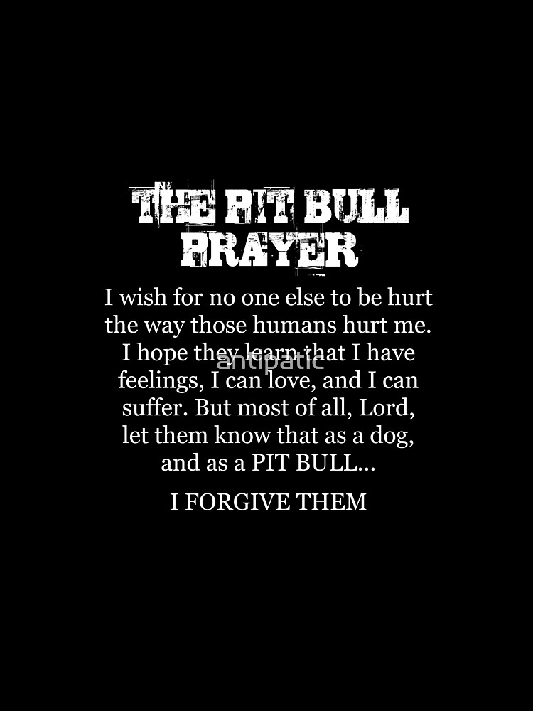 pit bull prayer t shirt