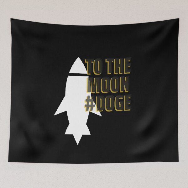 Item preview, To the Moon $Doge Dogecoin Doge1 designed and sold by NFTDesignsBLV.