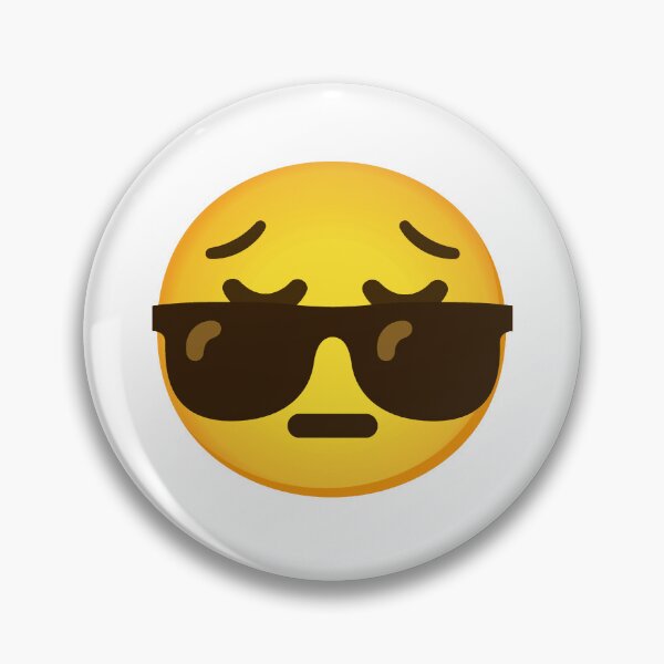 Artikelvorschau, Trauriges cooles Emoji entworfen und verkauft von westingben.