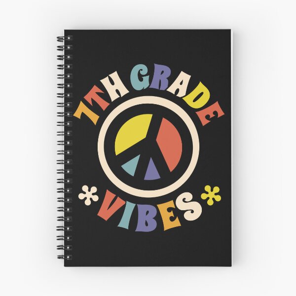 Item preview, Seventh Grade Vibes 7th Grade Peace Sign Back To School designed and sold by pixeljamz.