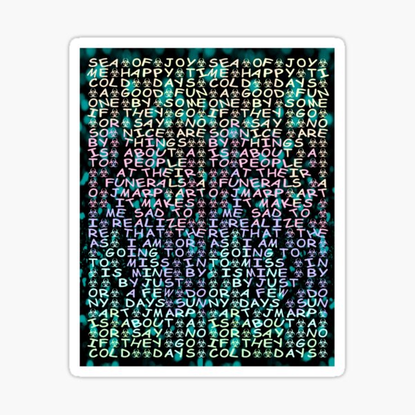 Item preview, Nice Words At Funerals Stereogram designed and sold by JMarP.