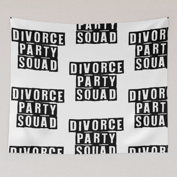 Item preview, Divorce Party Squad designed and sold by justabunstudio.