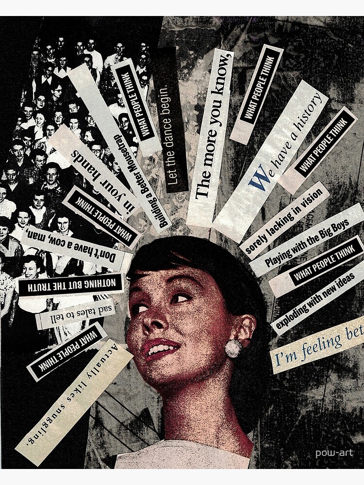 collage art poster