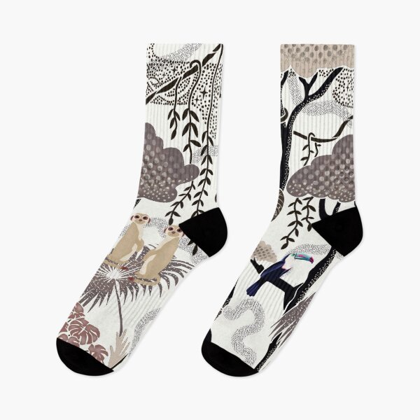 Item preview, Botanical Jungle  Animal Pattern  designed and sold by MarcSabuncu.
