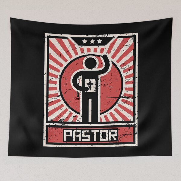 Item preview, Vintage PASTOR Propaganda Style   designed and sold by lacyztbornsst.