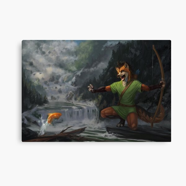 Robin hood Canvas Print